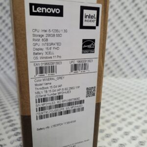 Laptop Lenovo ThinkBook 15 G4 Iris Xe Graphics IntelCore i5-1235U 8/256 GB