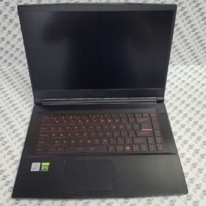 Laptop MSI GF65 Thin 15,6 ” RTX 3060 i5-10200H 32 GB / 512 GB czarny