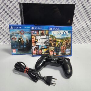 Konsola Sony PlayStation 4 500 GB + pad + Far Cry 5 + GTA 5 + God of War